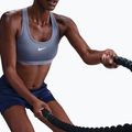 Biustonosz treningowy Nike Swoosh Medium Support world indigo/white 5