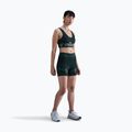 Biustonosz treningowy Nike Pro Indy Plunge seaweed/clay green/white 2