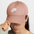Czapka z daszkiem Nike Club Unstructured Futura Wash rose gold/white 8