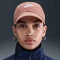 Czapka z daszkiem Nike Club Unstructured Futura Wash rose gold/white 11