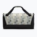 Torba treningowa Nike Brasilia 9.5 Aop 60 l off white/black/white 3