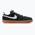 Buty męskie Nike Court Vision Low FL black/gum med brown/white 8