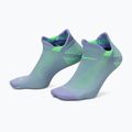 Skarpety Nike Running Lightweight No-Show Iron purple/voltage green/voltage green