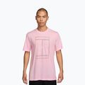 Koszulka męska Nike Court Heritage pink foam