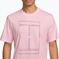 Koszulka męska Nike Court Heritage pink foam 3