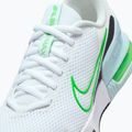Buty treningowe męskie Nike Air Max Alpha Trainer 6 white/glacier blue/green strike 8