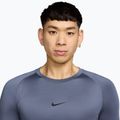 Longsleeve treningowy męski Nike Pro Dri-Fit Tight Fitness diffused blue/black 3