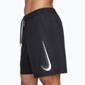 Spodenki treningowe męskie Nike Form Dri-Fit GFX 7" black/white 3