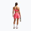 Spodenki treningowe damskie Nike Pro Dri-Fit Mid-Rise Brief-Lined 3" sea coral/white 3