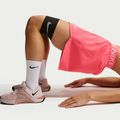 Spodenki treningowe damskie Nike Pro Dri-Fit Mid-Rise Brief-Lined 3" sea coral/white 6