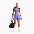 Spodenki treningowe damskie Nike Pro Dri-Fit Mid-Rise Brief-Lined 3" sapphire/white 2