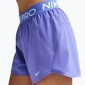 Spodenki treningowe damskie Nike Pro Dri-Fit Mid-Rise Brief-Lined 3" sapphire/white 5