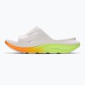 Klapki HOKA Ora Recovery Slide 3 white/neon yuzu 10