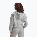 Bluza damska Under Armour Rival Fleece Piped HZ Hoodie mod gray light heather/white 2