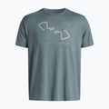Koszulka treningowa męska Under Armour GL Foundation Update jasper blue/khaki base/serpentine 3