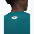 Koszulka treningowa męska Under Armour HG Armour Comp rack green/white 3