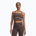 Koszulka treningowa damska Under Armour Meridian Contour Tank peppercorn/white/peppercorn