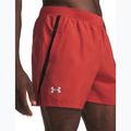 Spodenki do biegania męskie Under Armour Launch 5" Shorts heritage red/black/reflective 4