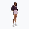 Spodenki do biegania damskie Under Armour Fly By 3" Shorts mauve pink/purple echo/reflective 2