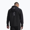 Kurtka treningowa męska Under Armour Tech Utility Woven Jacket black/black/steel 2