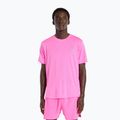 Koszulka męska New Balance Athletics Run pink heat heather