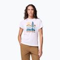 Koszulka damska Columbia Ruby Springs Graphic Fitted white/get hiked
