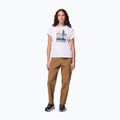 Koszulka damska Columbia Ruby Springs Graphic Fitted white/get hiked 2