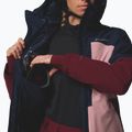 Kurtka narciarska damska Columbia Liftline eraser pink/collegiate navy/rich wine 13