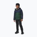 Kurtka dziecięca Columbia Powder Lite II Hooded rain forest/collegiate navy 2