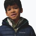 Kurtka dziecięca Columbia Powder Lite II Hooded rain forest/collegiate navy 6