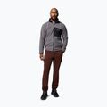 Bluza polarowa męska Columbia Fast Trek Overlay Full Zip city grey/black 2