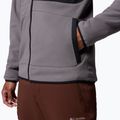 Bluza polarowa męska Columbia Fast Trek Overlay Full Zip city grey/black 6