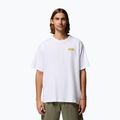Koszulka męska Columbia CSC Heavyweight Iconic Tee white/repeated peaks