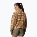Bluza polarowa damska Columbia Helvetia II Printed Cropped Half Snap delta/retrotree 3