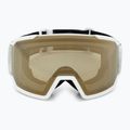 Gogle narciarskie Salomon S/View 3 Access white/flash gold 2