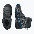 Buty turystyczne dziecięce Salomon XA Pro V8 Winter Waterproof turbulence/black/dark blue 12