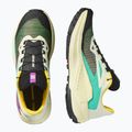 Buty do biegania męskie Salomon Genesis transparent yellow/black/willowherb 8
