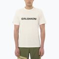 Koszulka męska Salomon Logo whisper white