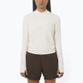 Longsleeve do biegania damski Salomon Bliss whisper white