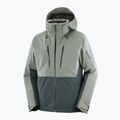 Kurtka narciarska męska Salomon Brilliant 2.0 sedona sage/green 9