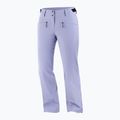 Spodnie narciarskie damskie Salomon Edge blue granite 8