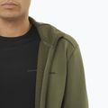 Bluza męska Salomon Outline Warm Fleece Full Zip grape leaf 3