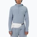 Kurtka do biegania męska Salomon Sense Aero Hybrid Half Zip Hooded trade winds