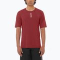 Koszulka do biegania męska  Salomon Ultra Tee syrah