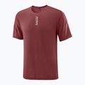 Koszulka do biegania męska  Salomon Ultra Tee syrah 5