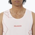 Koszulka do biegania męska Salomon S/Lab Speed Tee lilac ash/fiery red 3