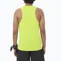Koszulka do biegania męska Salomon Sense Aero Singlet GFX acid lime 2