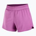 Spodenki do biegania damskie Salomon Shakeout Core 2IN1 4" iris orchid 4