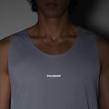 Koszulka do biegania męska Salomon Sense Aero Singlet GFX trade winds 6