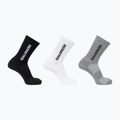 Skarpety Salomon Everyday Lite Crew 3 pack black/white/frost gray